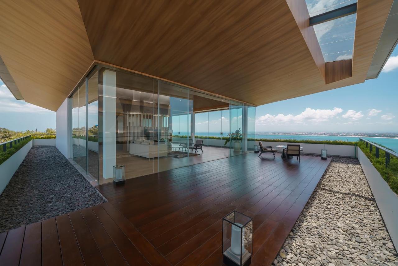 Beyond The Sea - Luxe Sea View Villa In Jimbaran Exteriör bild
