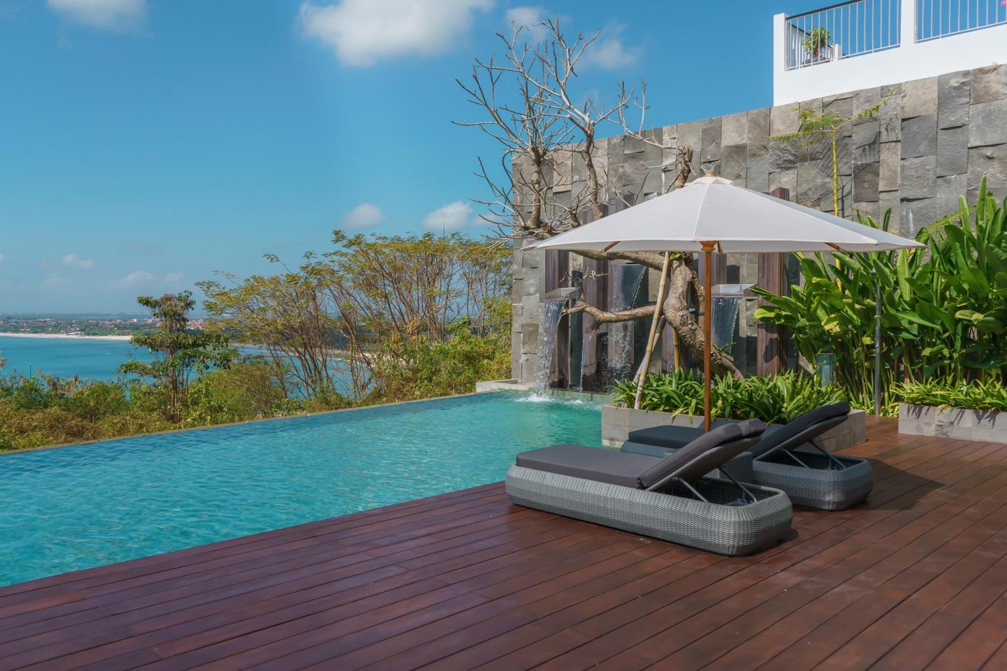 Beyond The Sea - Luxe Sea View Villa In Jimbaran Exteriör bild