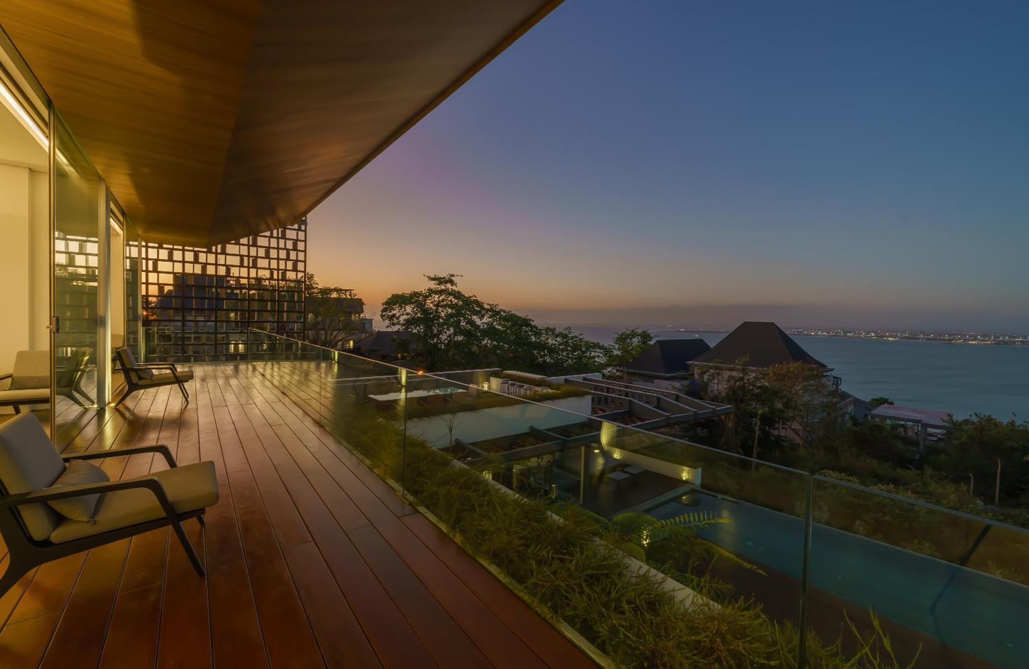 Beyond The Sea - Luxe Sea View Villa In Jimbaran Exteriör bild