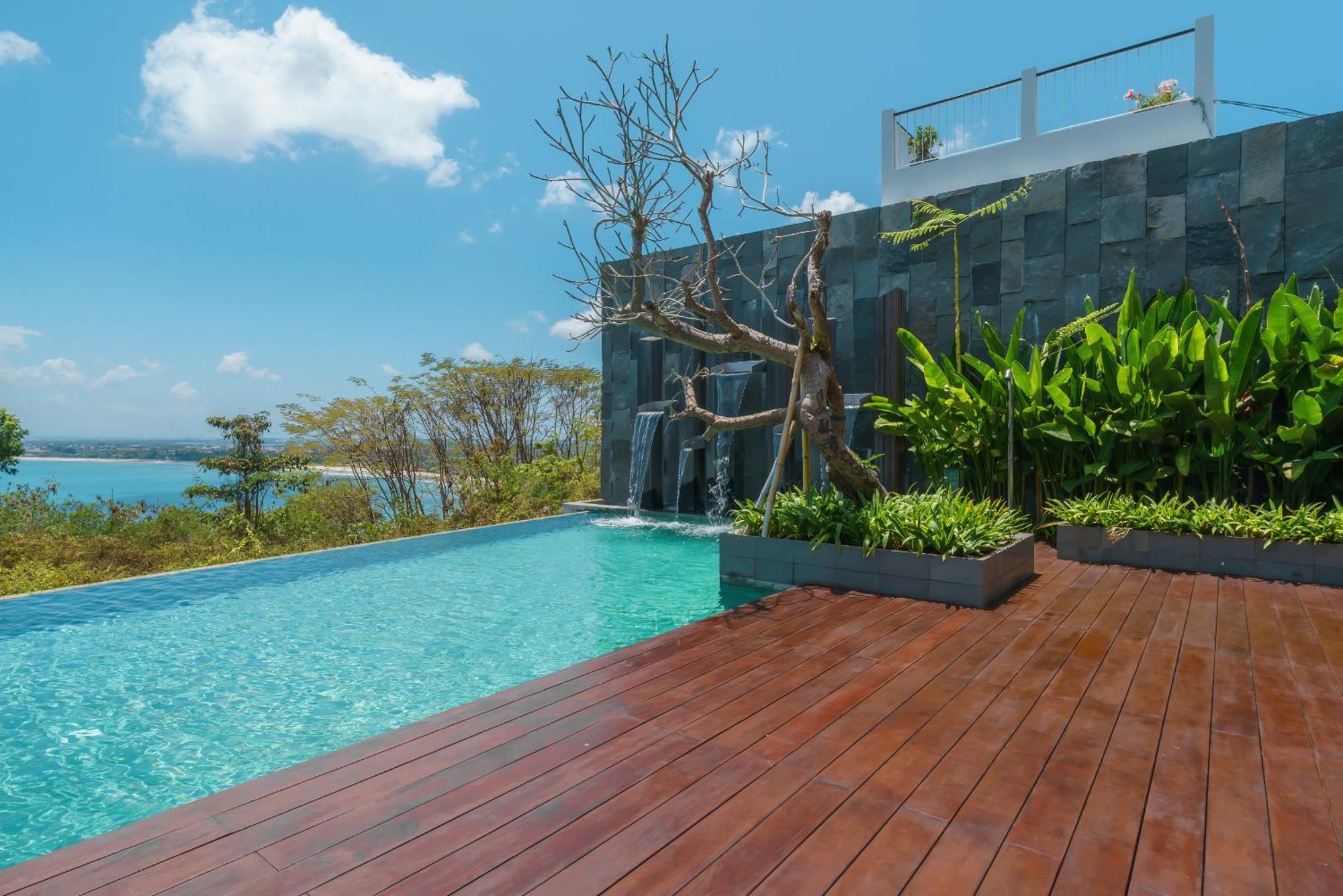 Beyond The Sea - Luxe Sea View Villa In Jimbaran Exteriör bild