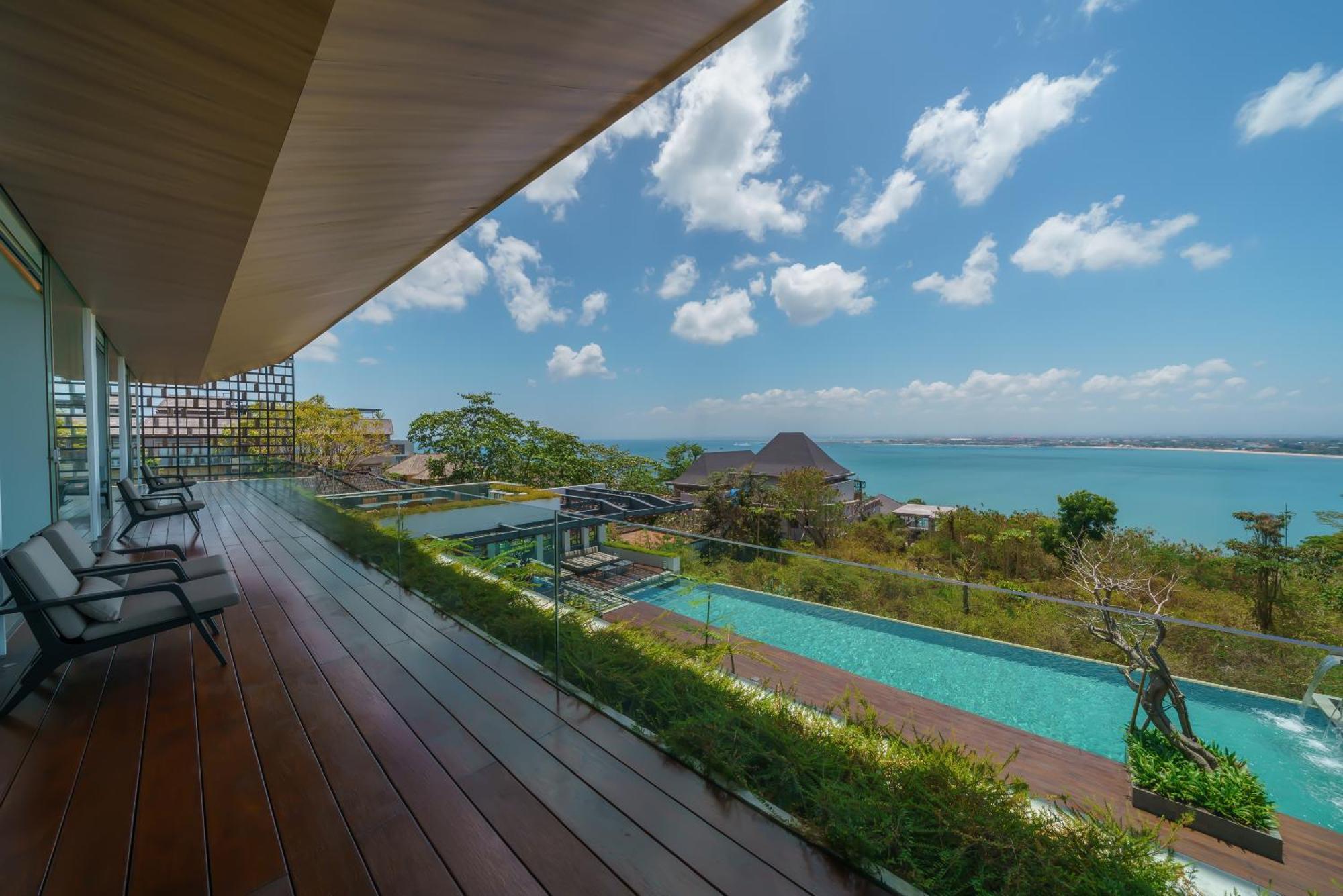 Beyond The Sea - Luxe Sea View Villa In Jimbaran Exteriör bild
