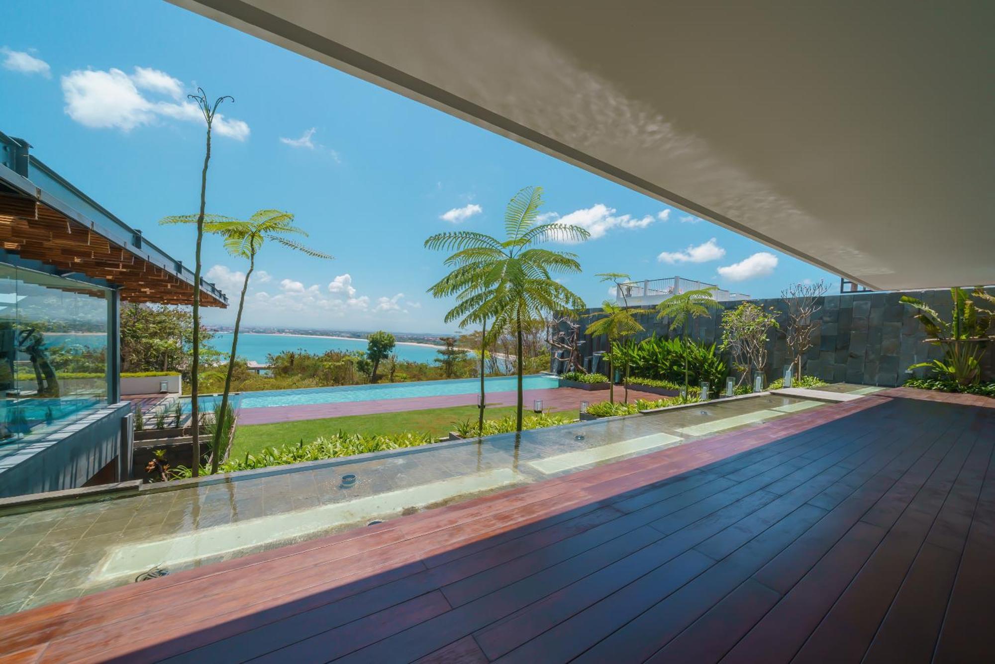 Beyond The Sea - Luxe Sea View Villa In Jimbaran Exteriör bild